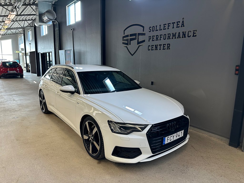 Audi A6 Avant 45 TDI Quattro TipTronic S-line / D-värm / 360 kamera