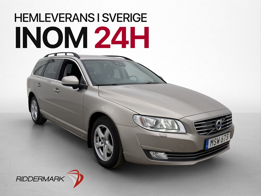 Volvo V70 D4 Classic Momentum VOC Värm Dragkrok Rattvärm