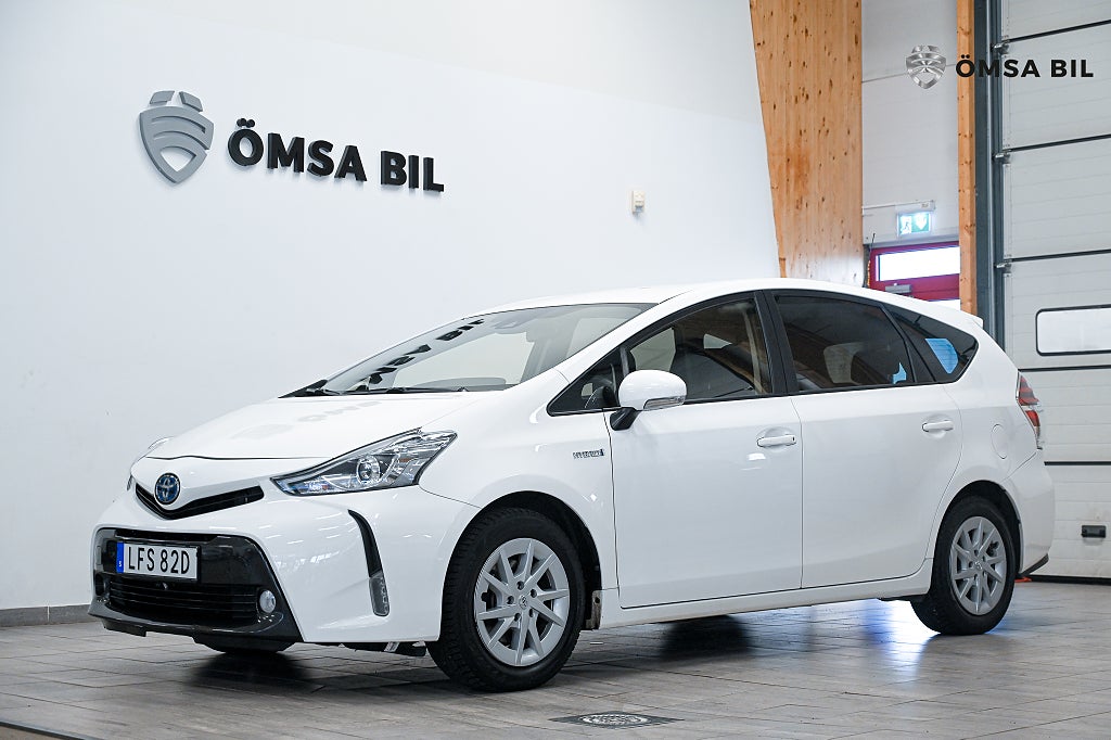 Toyota Prius Hybrid CVT Active 7-Sitsig Backkamera 122hk
