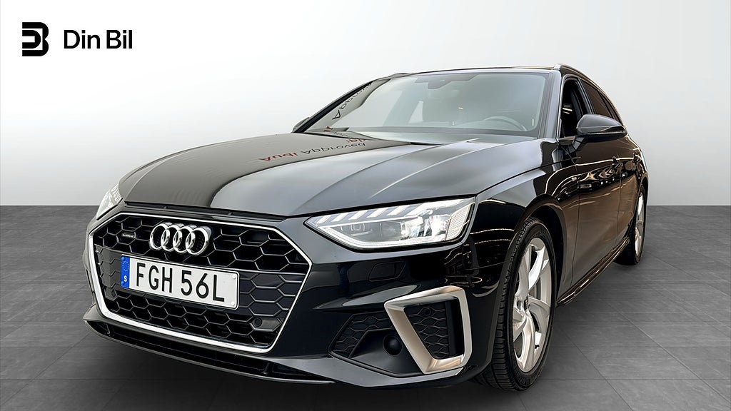 Audi A4 Avant 40 TFSI quattro S-line 204hk Drag/Värmare/Backkame