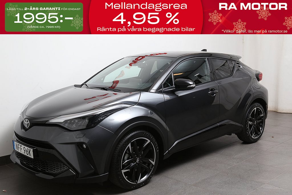 Toyota C-HR 2,0 Hybrid 184hk GR Sport Aut JBL Navi Kamera 2023