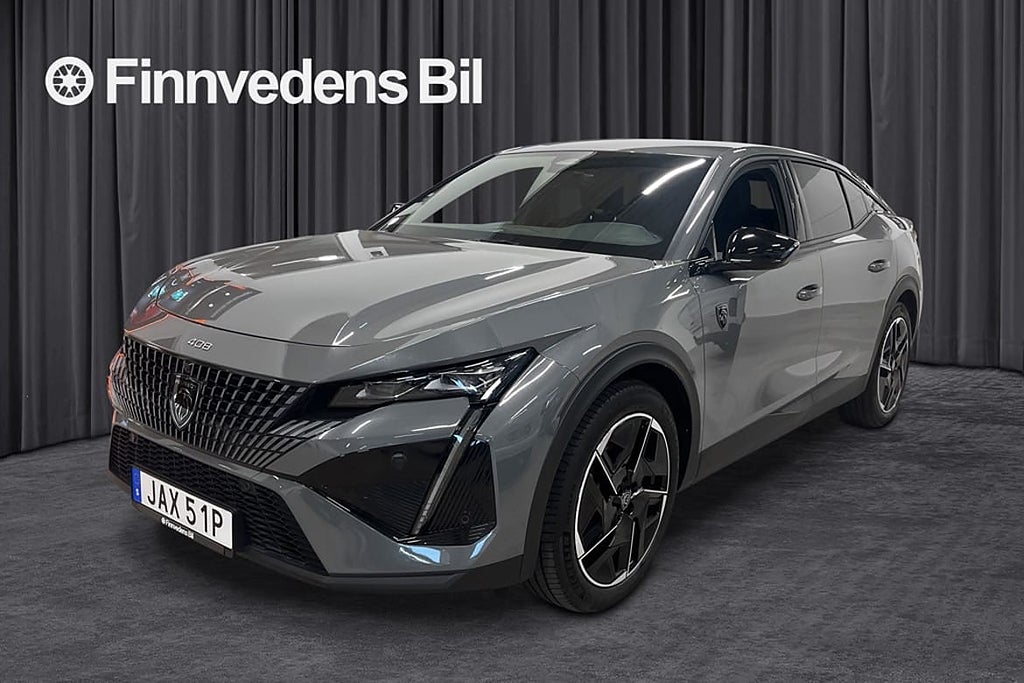 Peugeot 408 GT 1.2 PureTech 130 EAT *V-hjul/Navi/360kamera*