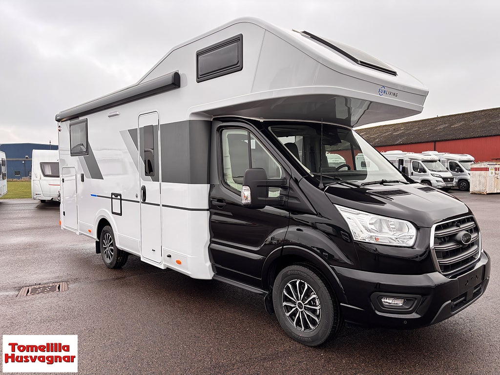 Sun Living A 75 SL - Alkov, Långbädd, Pluspaket