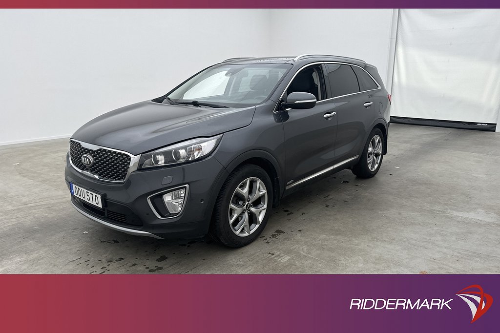 Kia Sorento AWD 200hk Special Edt 7-Sits Pano Infinity 360°