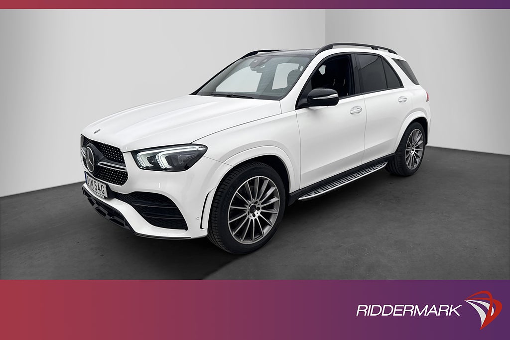 Mercedes-Benz GLE 400 d AMG Pano Burmester 360° SV-Såld