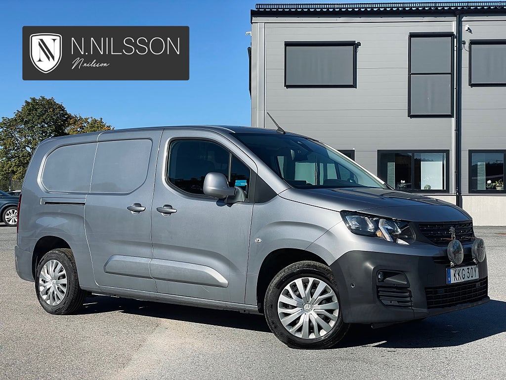 Peugeot Partner Ökad Last 1.5 3Sits Automat Värmare B-Kamera