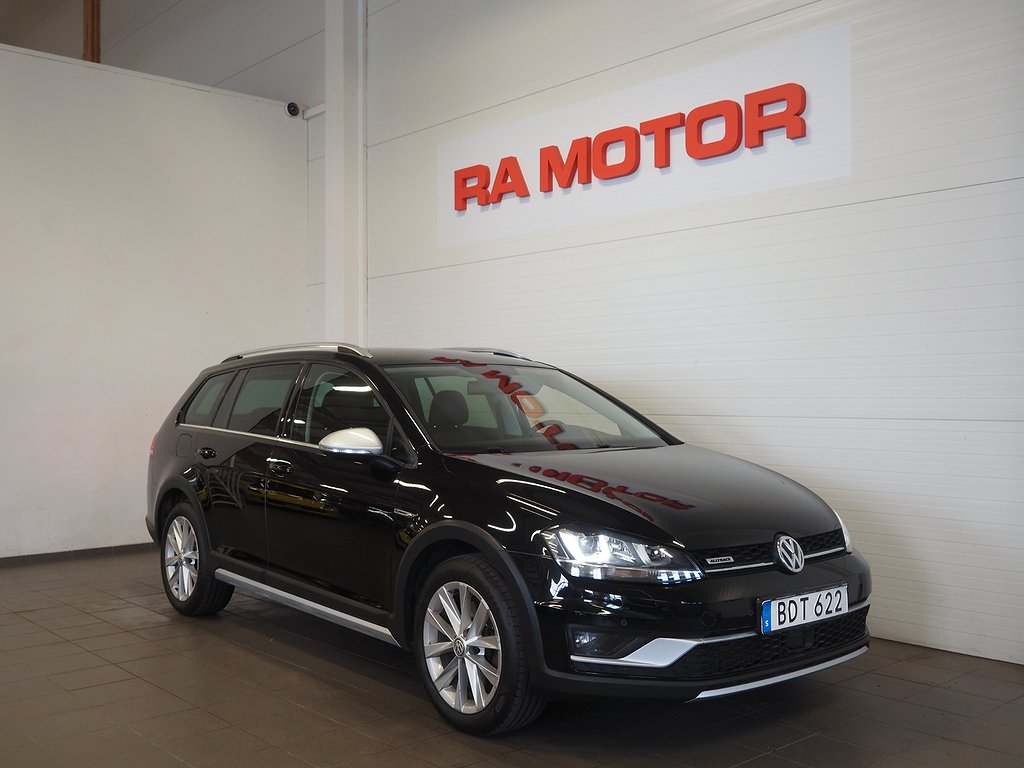 Volkswagen Golf Alltrack TDI 184hk 4M |Skinn|Drag|Kamera| 2016
