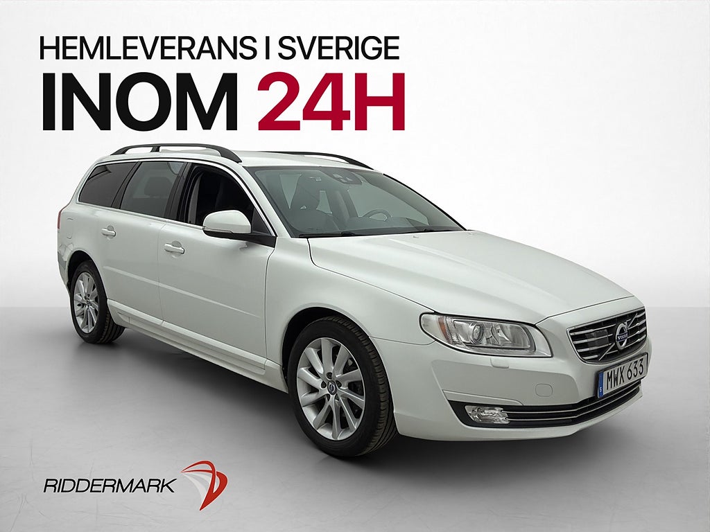 Volvo V70 D4 Classic Värmare Drag P-Sensorer Halvskinn