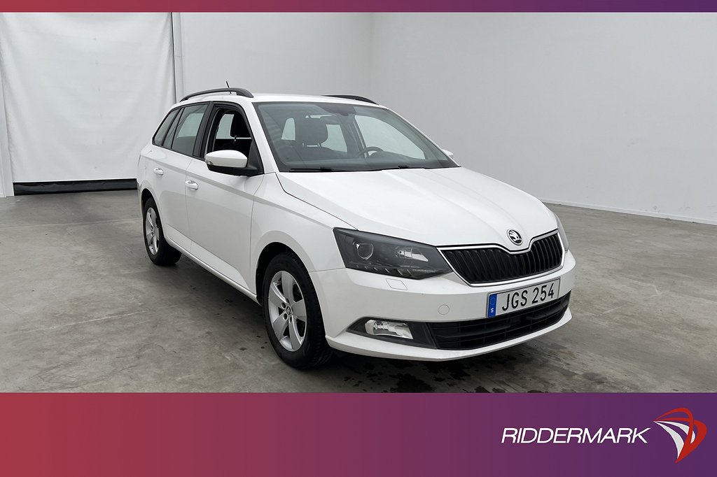 Skoda Fabia Kombi 1.2 TSI 90hk Style Sensorer Bluetooth