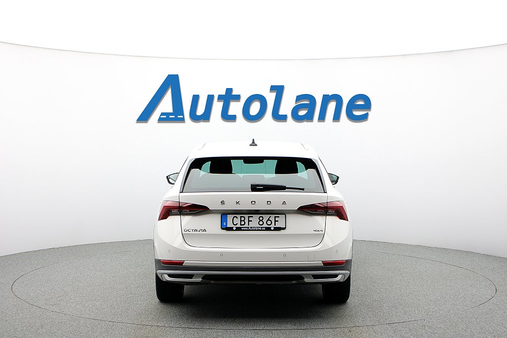 Skoda Octavia Scout 2.0 TDI 4x4 B-Kamera, Drag, Adapriv, Värmare, 200h