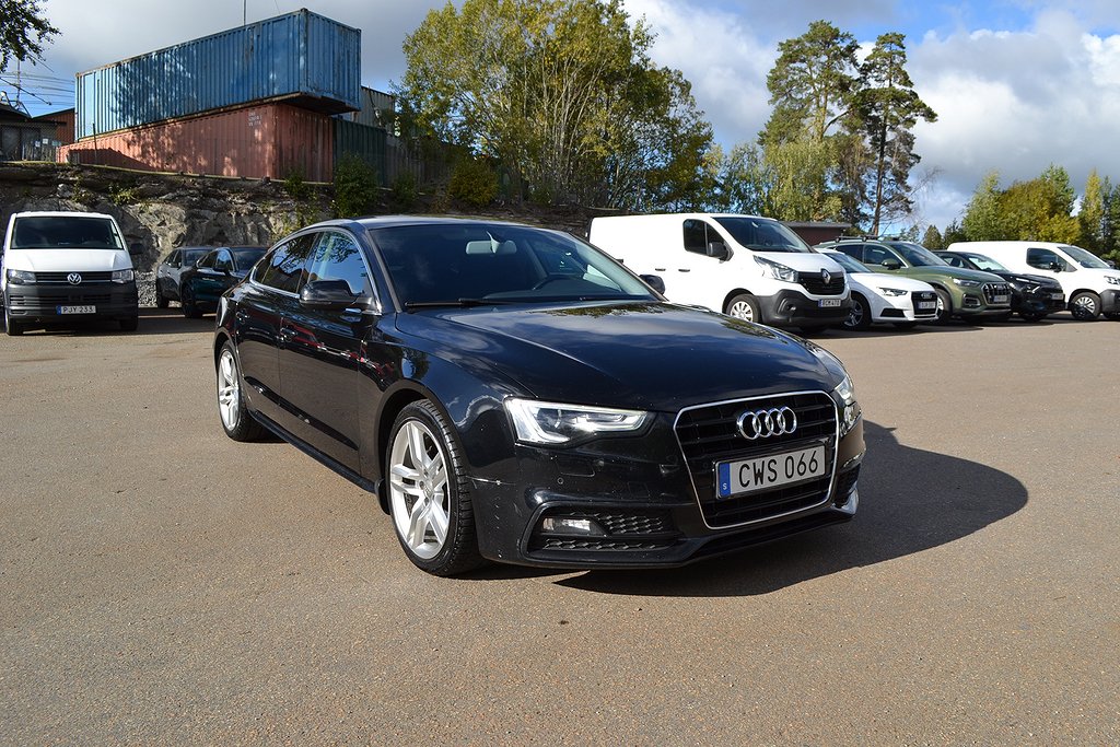 Audi A5 Sportback 2.0 TDI S-Line , Värmare 150hk 4,99%