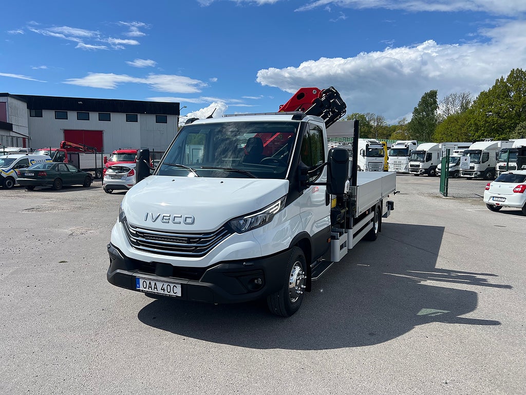 Iveco Daily 72C18 A8 Kranbil Palfinger Kran Fullutrustad