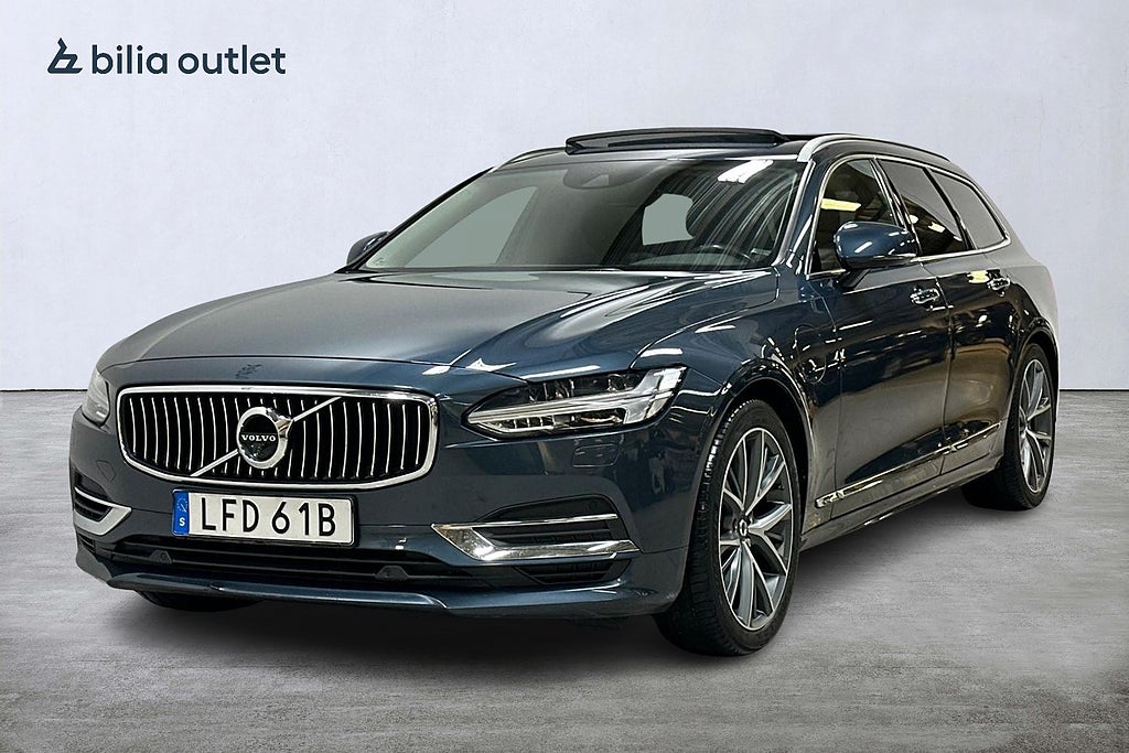 Volvo V90 Recharge T8 AWD Inscription 392hk Pano H/K 360°  Drag