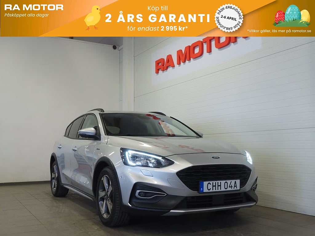 Ford Focus Active 1.0 EcoBoost Active 125hk Backkamera 2020