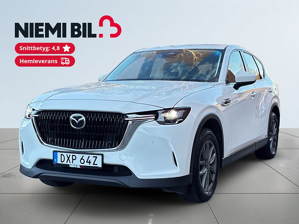 Mazda CX-60 PHEV AWD KAMPANJ 1914KR/MÅN – 0,99% RÄNTA – INK GARANTI
