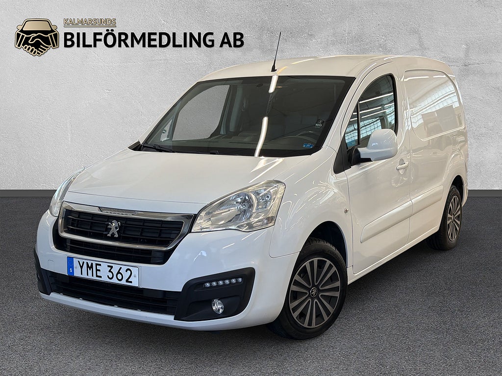 Peugeot Partner UtökadLast 1.6 Drag Inredning Värmare PDC Carplay Nybes