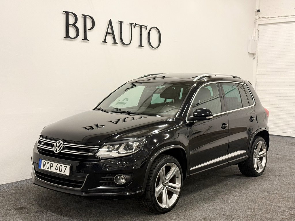 Volkswagen Tiguan 1.4 TSI 4Motion R-Line Pano B-kam Drag Skinn