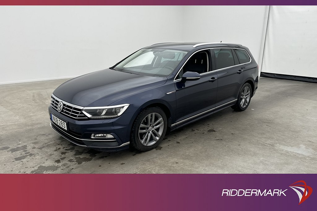 Volkswagen Passat TDI 4M 190hk R-Line Värmare Kamera Drag