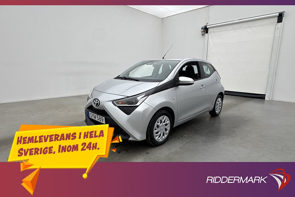 Toyota Aygo 1.0 72hk X-PLAY Kamera Bluetooth Lane-assist