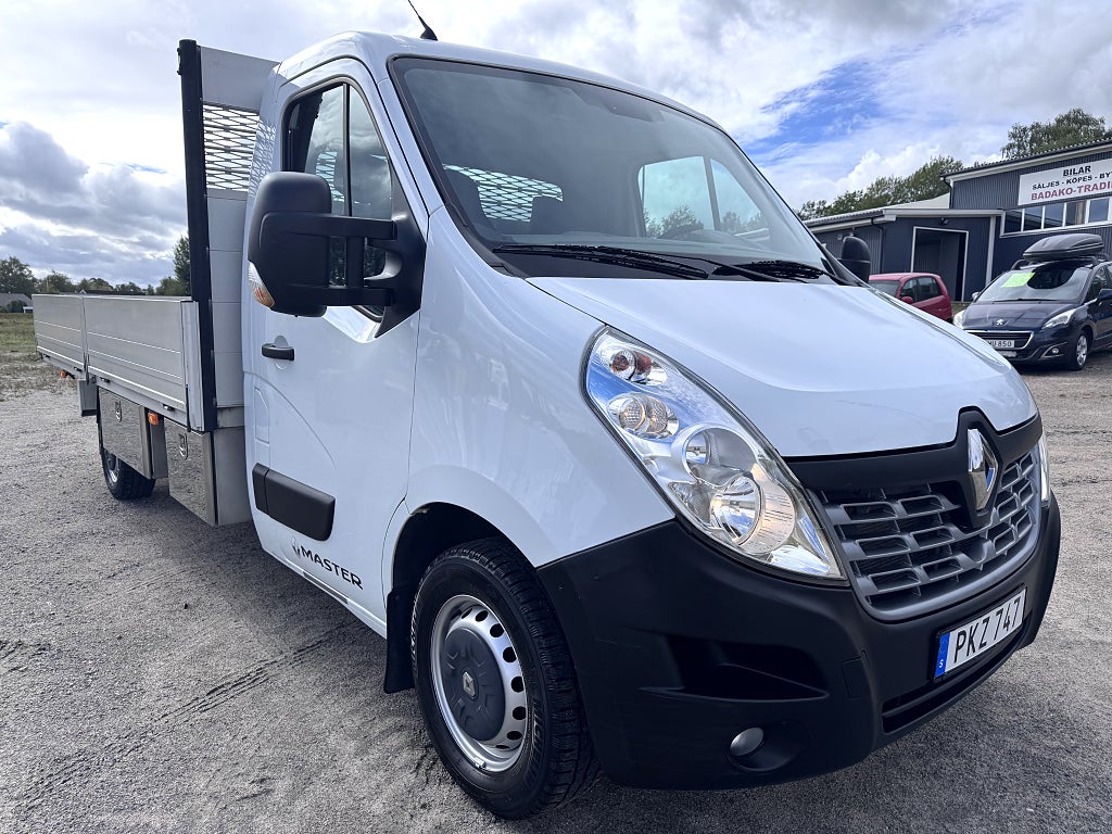 Renault master Chassi 3.5 T 2.3 dCi Nyservad/ Nybes/ Flak 4,1M Euro6