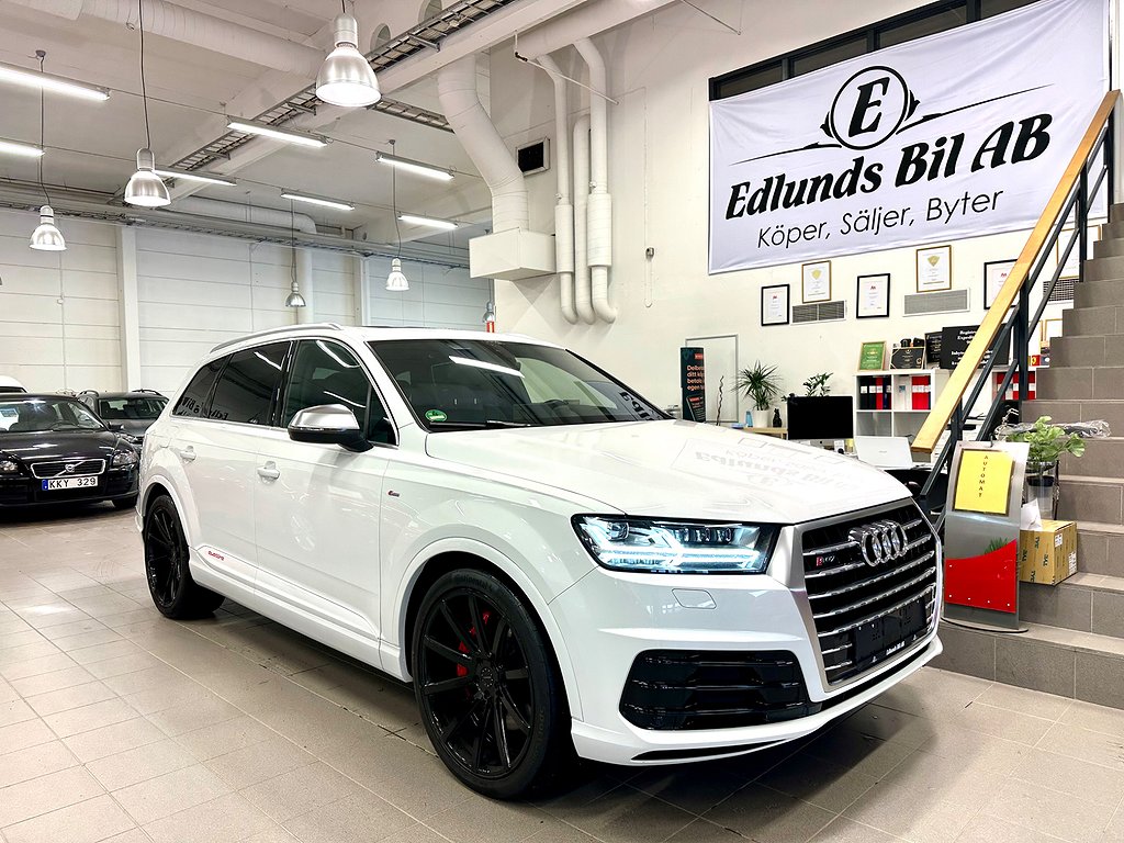 Audi Q7 SQ7 3.0 TDI V6 7sits pano Cockpit Drag luft fjädring 