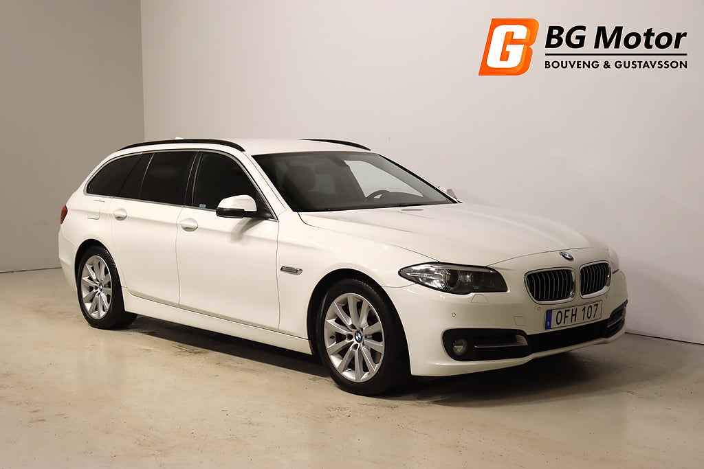 BMW 520d xDrive 190HK Touring Aut Drag/Skinn/Hifi 1,99% Ränta