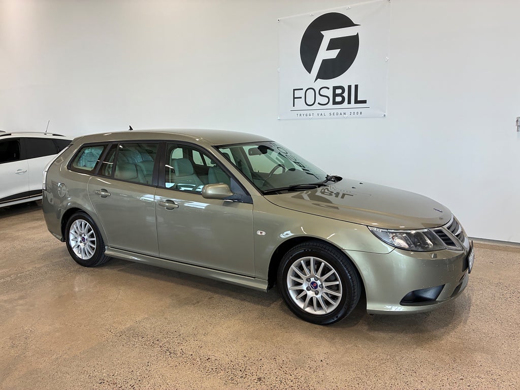 Saab 9-3 SportCombi 1.8t BioPower Linear Motorvärmare Drag SoV