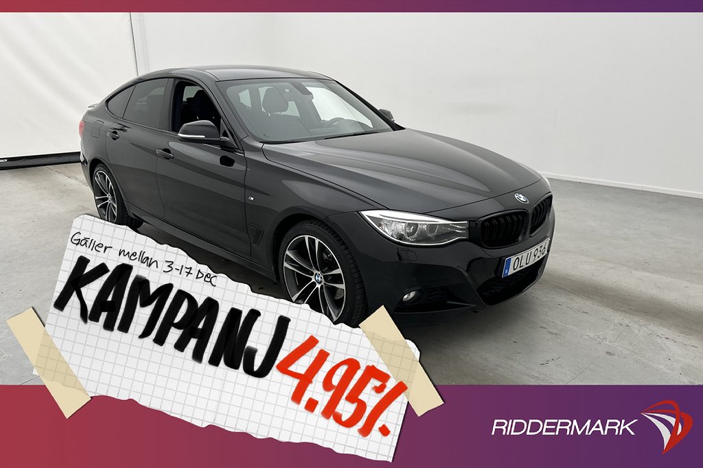 BMW 320 d xDrive GT M Sport HiFi Kamera Navi 4,95% Ränta