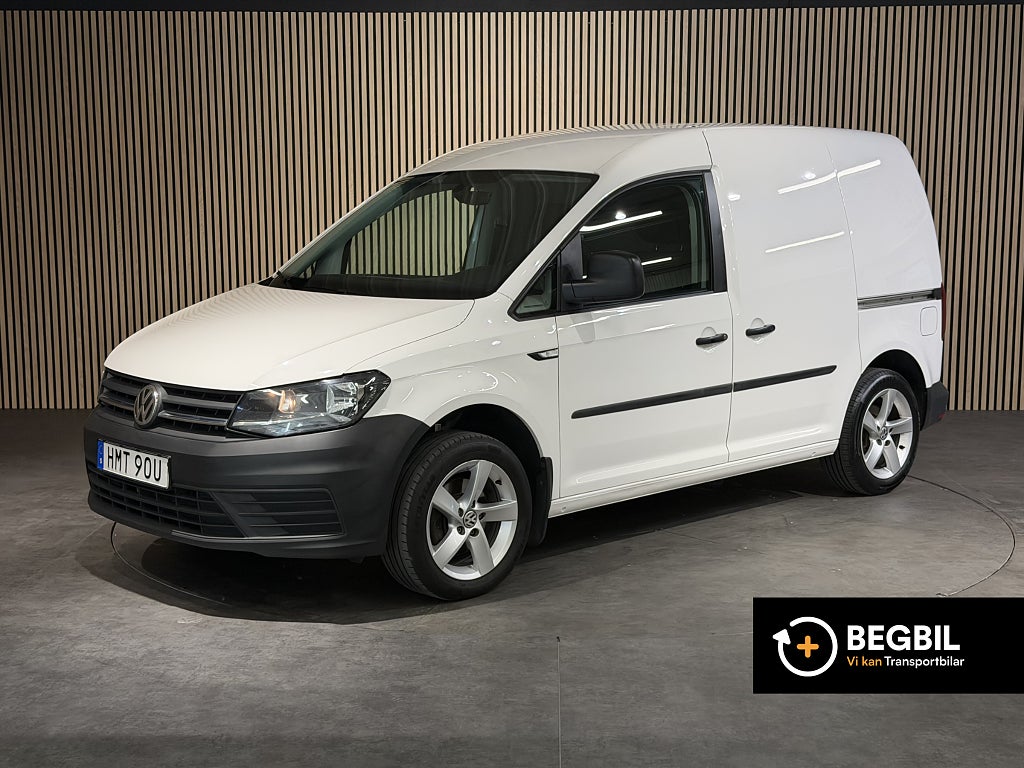 Volkswagen Caddy 2.0 TDI/Leasbar/2x sidodörrar/Inredning/Värmare/Drag