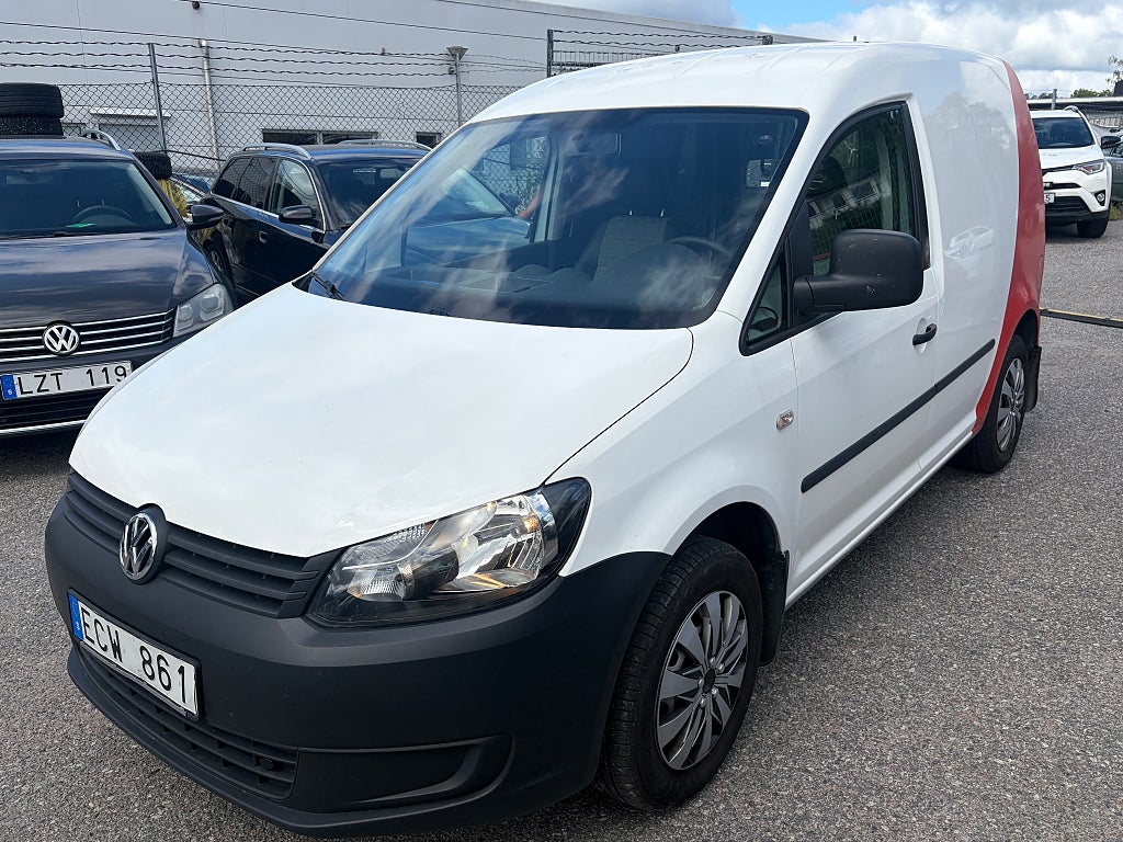 Volkswagen Caddy Skåpbil 1.6 TDI Aut 102hk Navi/B-Kamera Lågmil