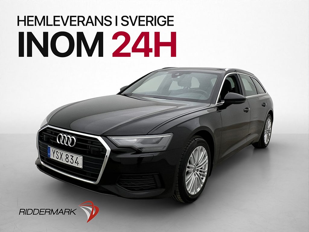 Audi A6 40 TDI Proline D-Värmare Navi P-Sensorer Drag