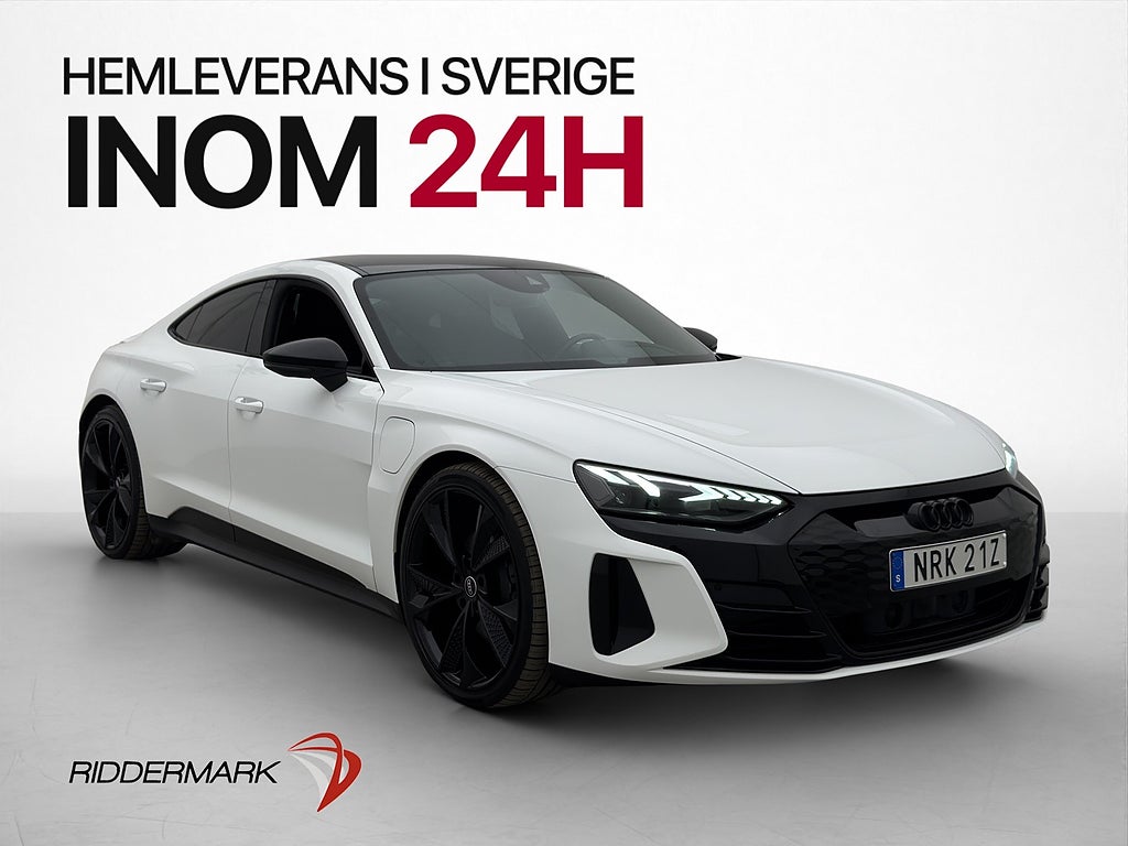 Audi E-Tron GT Quattro 476hk Panorama Matrix Värmare MOMS