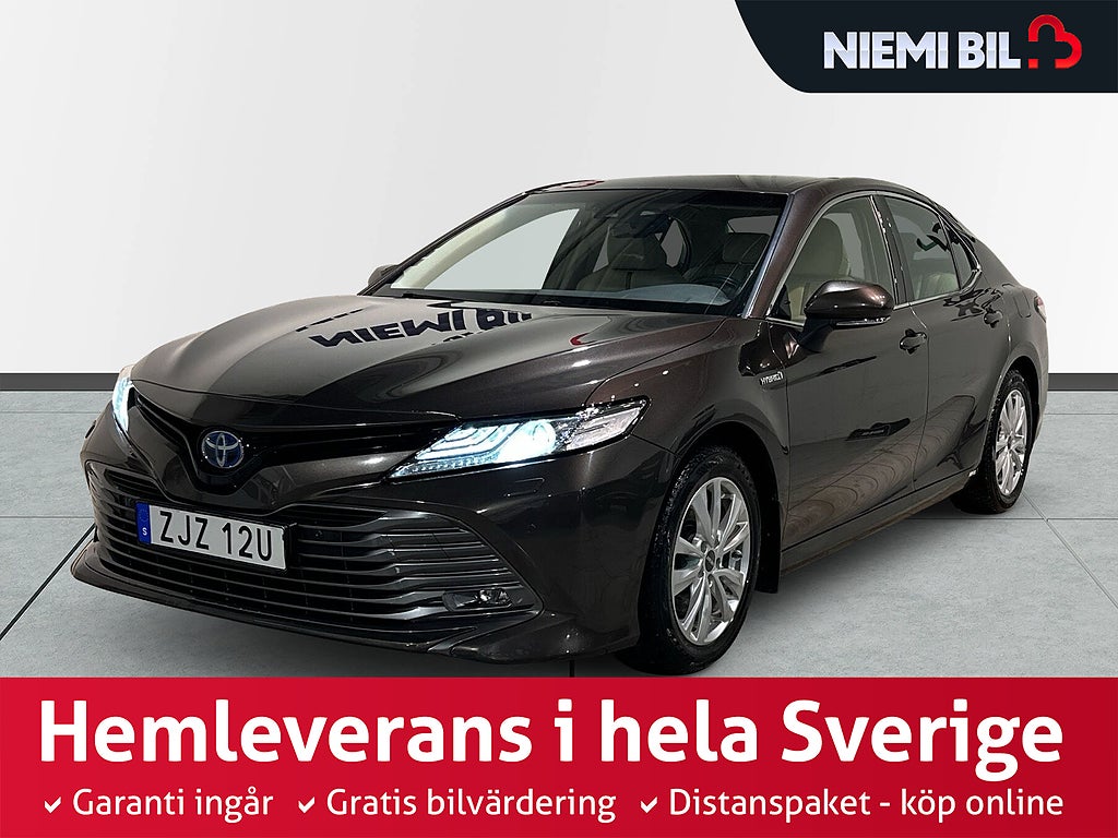 Toyota Camry Hybrid CVT Executive Mvärm Kamera GPS Skinn SoV