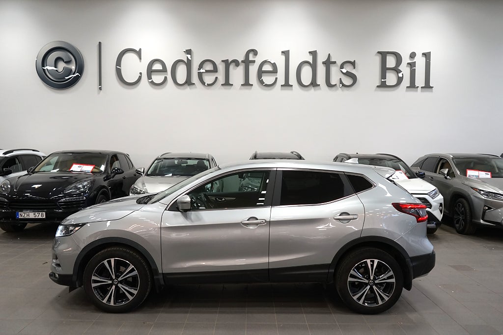 Nissan Qashqai 1.3 DIG-T DCT 360-Kamera Android Auto NY BESIKTIGAD