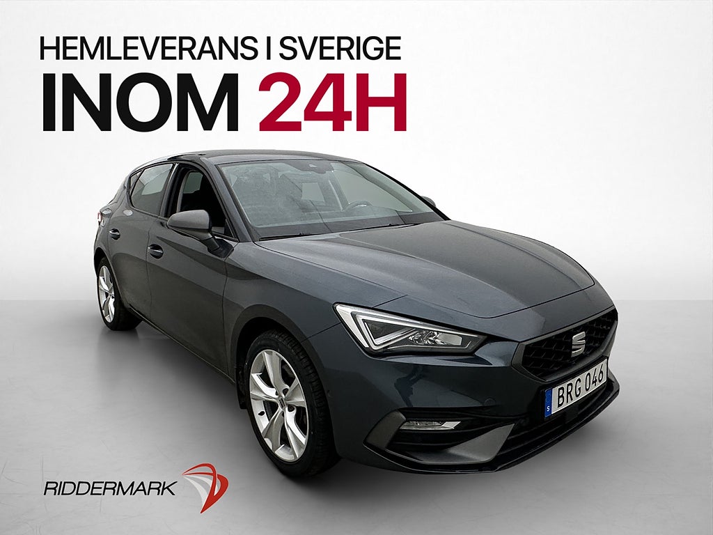 Seat Leon e-Hybrid 204hk FR Cockpit B-Kamera Nyservad