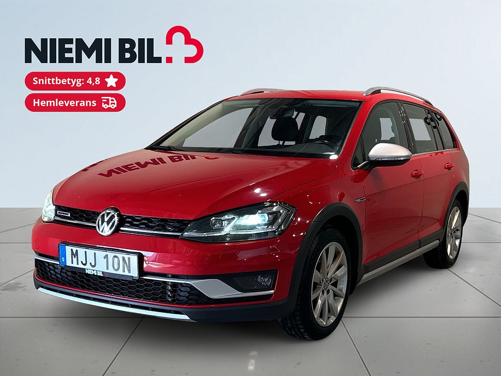 Volkswagen Golf Alltrack 2.0 TDI 4Motion Alltrack Drag Pvärm MoK Kamera SoV
