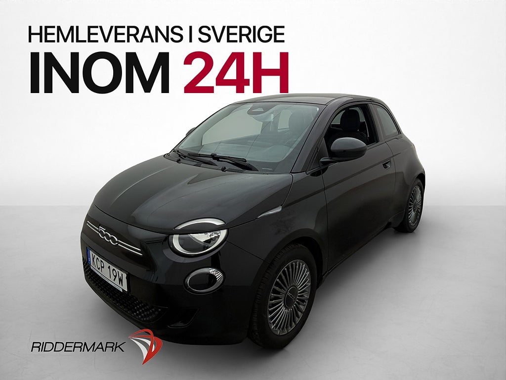 Fiat 500 e 42 kWh 118hk Icon Navigation Sensorer