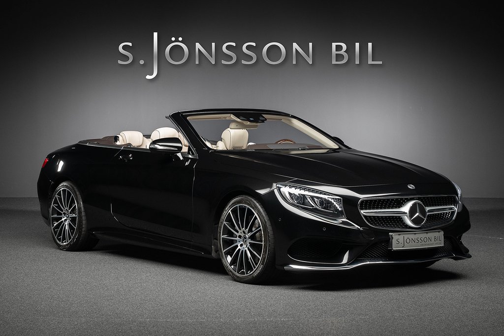 Mercedes-Benz S 500 AMG Cabriolet / Se filmen och hör V8:an