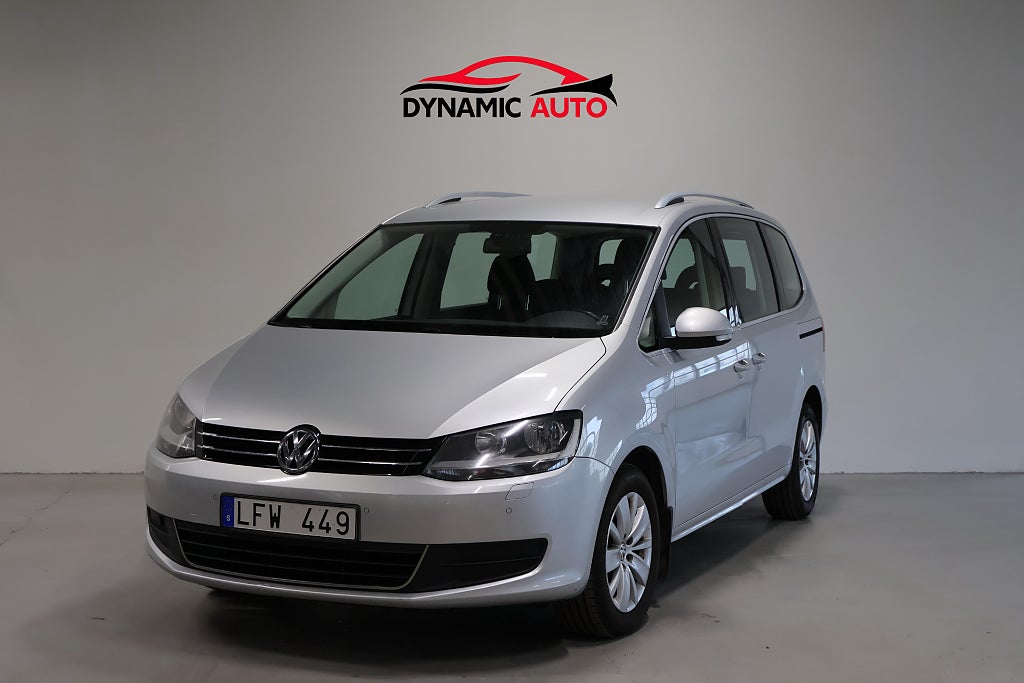 Volkswagen Sharan 1.4 TSI BMT 7-Sits/Kamera/Dragkrok/Värmare/1 Ägare