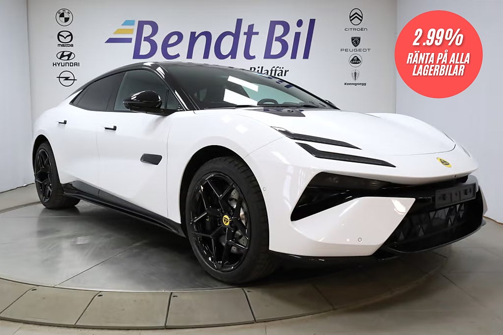 Lotus Emeya 600 Business Edt. | Drag | Highway Assist | 2,99% RÄNTA