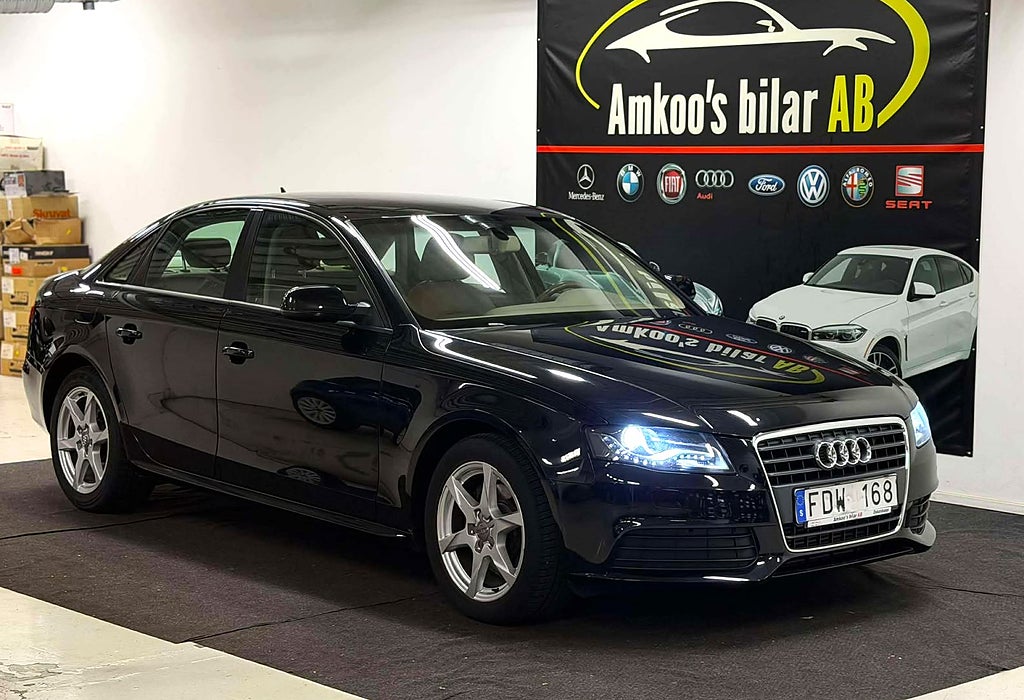 Audi A4 Sedan 2.0 TDI DPF Multitronic Euro 5 LÅGAMIL