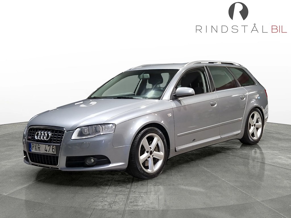 Audi A4 Avant 2.0 TFSI 220 HK Q S-LINE SKINN KAMREM BYTT 17"