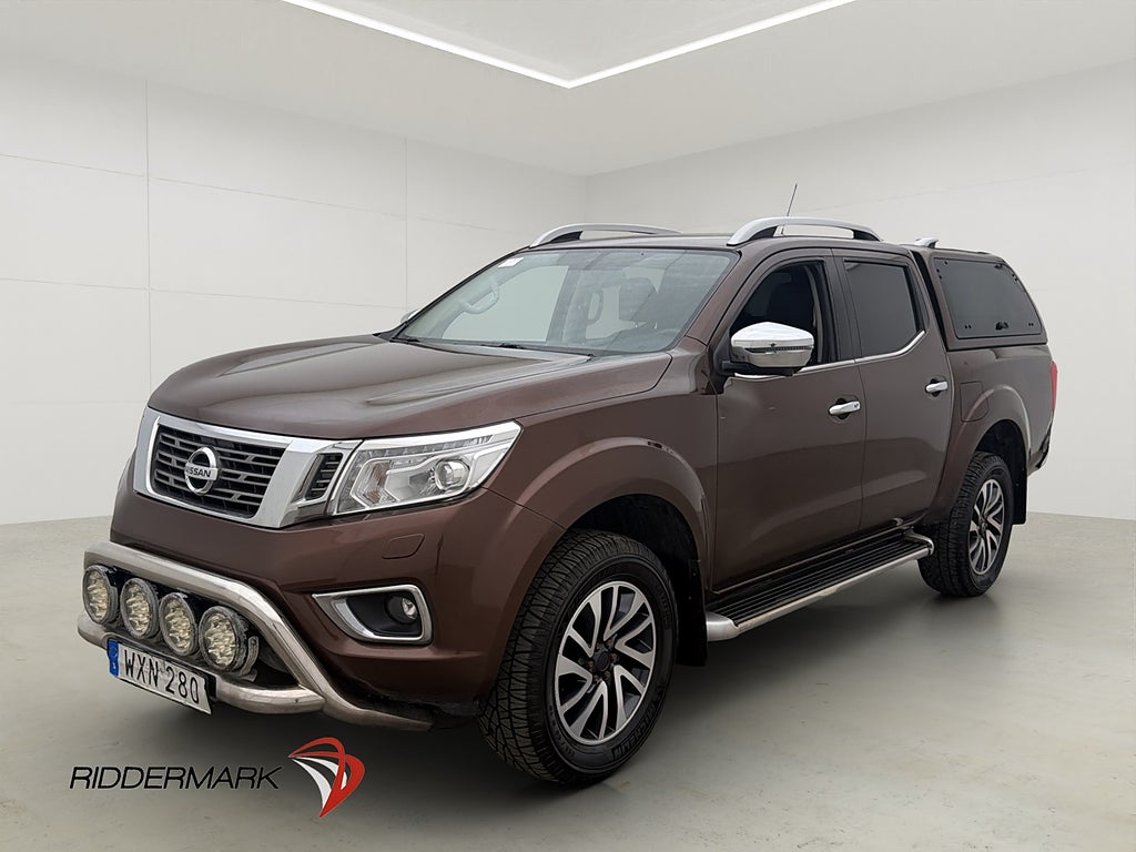Nissan Navara Tekna 2.3dCi 4WD Dragkrok Diff Skinn 360° Kåpa