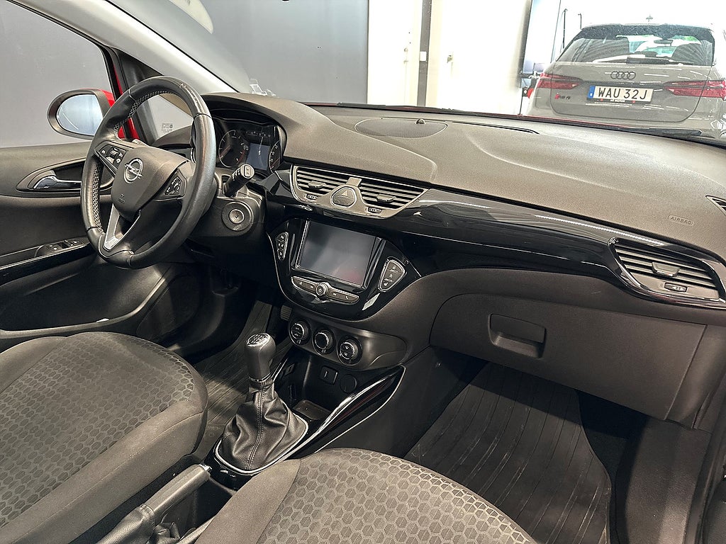 Opel Corsa 5-dörrar 1.4 Manuell, 90hk, 2019/Rattvärme