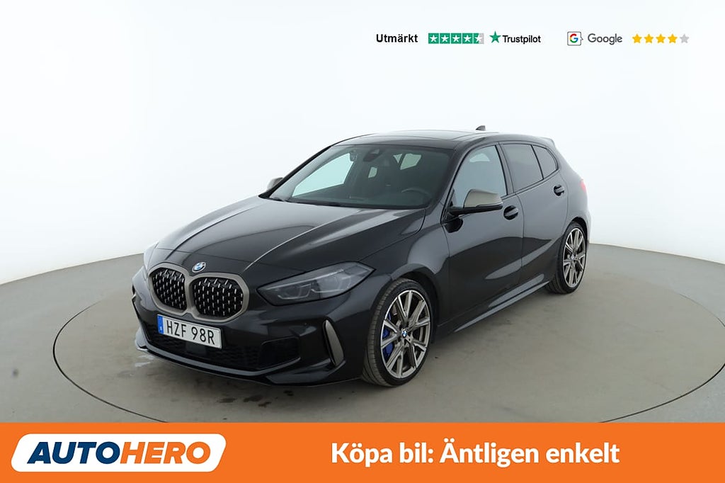 BMW M135i / Pano, Helljusassist, Kamera, CarPlay, Rattvärme