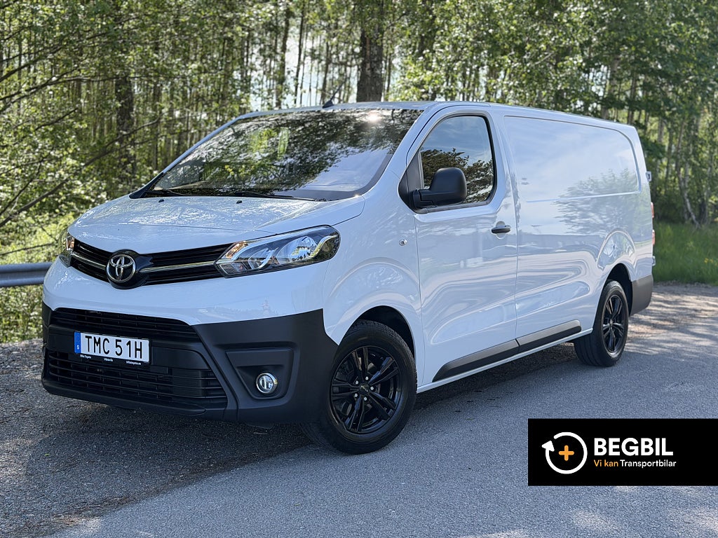 Toyota ProAce 2.0 D-4D L3 /Leasbar/Drag/Värmare/Kamera/Carplay
