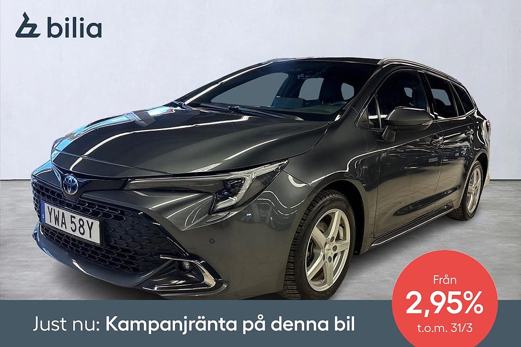 Toyota Corolla Touring Sports Hybrid 1,8 STYLE PLUSPKT V-HJUL 2.95% Ränta