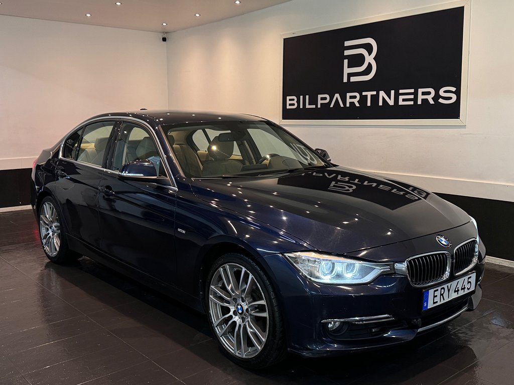 BMW 320 d xDrive-Navi-HUD-184hk-Luxury Line-nybesiktad-Euro5