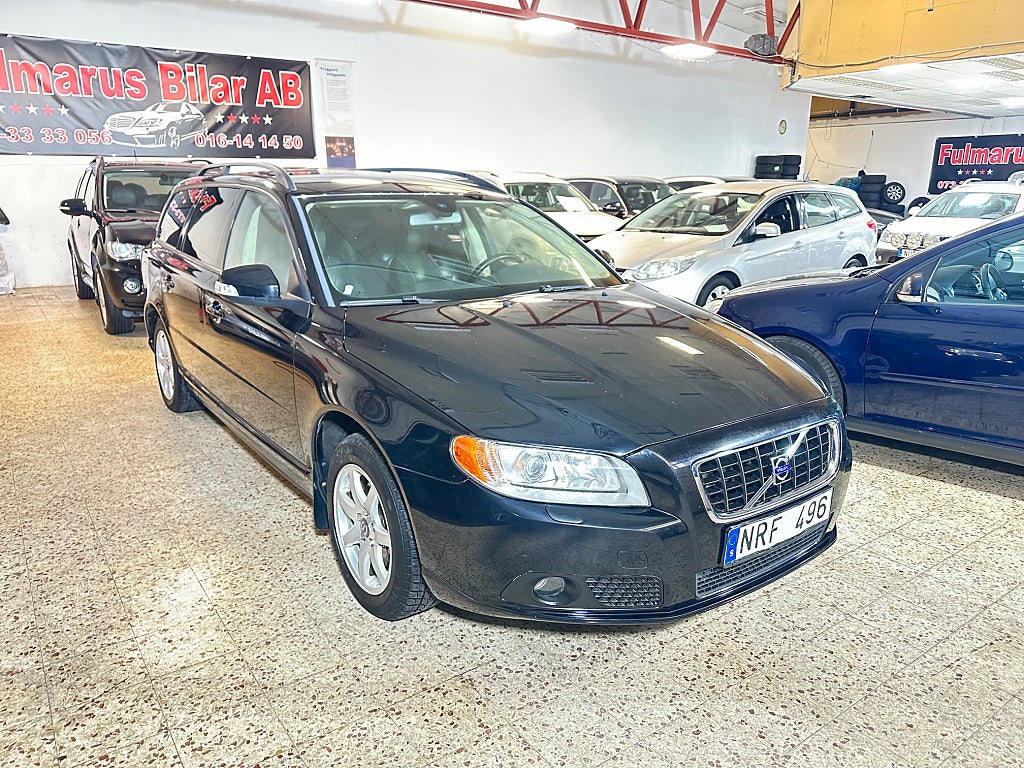 Volvo V70 2.0 Flexifuel Momentum Ny Besiktigad & Servad 
