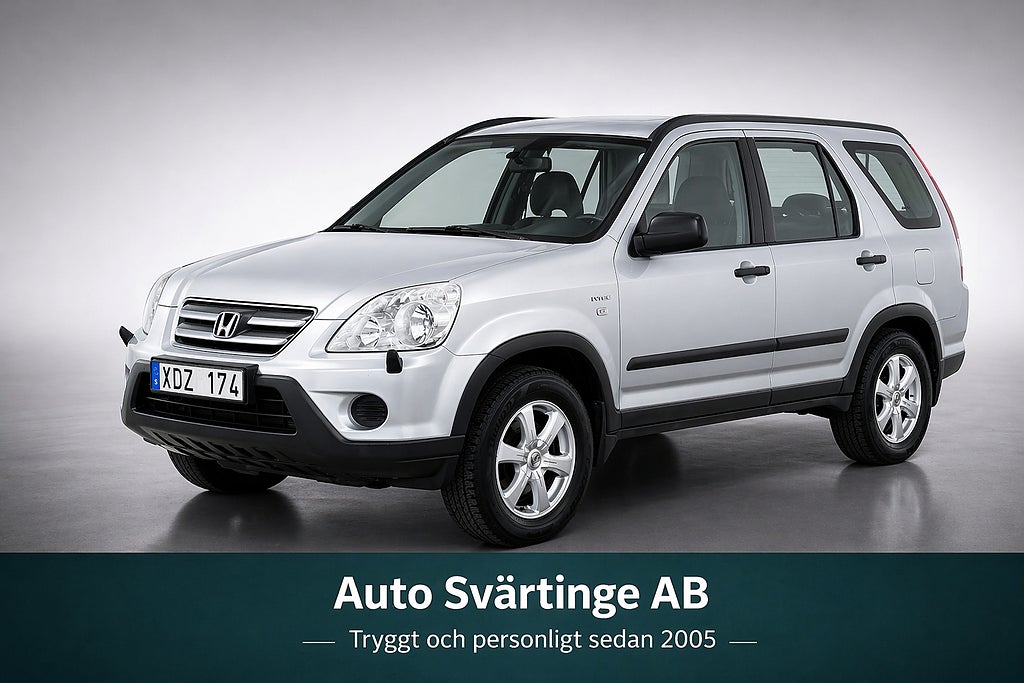 Honda CR-V "Evighetsmaskin" 2.0 4WD Euro 4 (Drag, Nya dubbdäck)